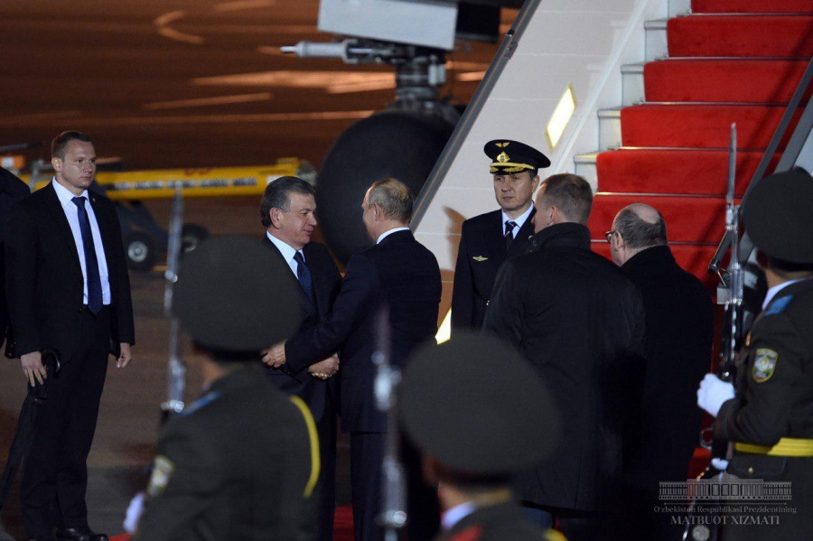 President of the Russian Federation has ended his visit to Uzbekistan President of the Russian Federation has ended his visit to Uzbekistan